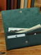 Зелений шкіряний гаманець "Флай"  | 6798902 | фото 3