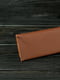 Шкіряний гаманець "Флай" кольору віскі | 6798905 | фото 4