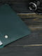 Шкіряний зелений чохол для MacBook | 6798955 | фото 3