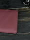 Кожаный бордовый чехол для MacBook | 6798962 | фото 4