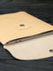 Шкіряний бежевий чохол для MacBook | 6798977 | фото 3