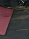 Кожаный бордовый чехол для MacBook | 6798981 | фото 2