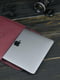 Шкіряний бордовий чохол для MacBook | 6798981 | фото 3