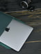Шкіряний зелений чохол для MacBook | 6798982 | фото 3
