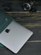 Шкіряний зелений чохол для MacBook | 6798986 | фото 5
