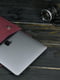 Шкіряний бордовий чохол для MacBook | 6798992 | фото 4
