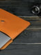 Шкіряний чохол янтарного кольору для MacBook | 6798997 | фото 2