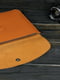 Кожаный чехол янтарного цвета для MacBook | 6798997 | фото 3