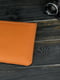 Кожаный чехол янтарного цвета для MacBook | 6798997 | фото 4