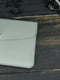 Шкіряний сірий чохол для MacBook | 6799000 | фото 4