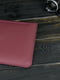 Шкіряний бордовий чохол для MacBook | 6799002 | фото 4