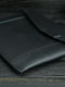 Шкіряний чорний чохол для MacBook | 6799037 | фото 2
