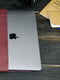 Кожаный бордовый чехол для MacBook | 6799044 | фото 3
