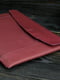 Кожаный бордовый чехол для MacBook | 6799044 | фото 4