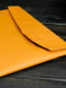 Кожаный чехол янтарного цвета для MacBook | 6799045 | фото 2