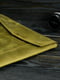 Кожаный чехол оливкового цвета для MacBook | 6799049 | фото 2