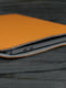 Шкіряний чохол янтарного кольору для MacBook | 6799071