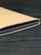 Шкіряний бежевий чохол для MacBook | 6799072 | фото 2