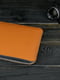 Шкіряний чохол янтарного кольору для MacBook | 6799085 | фото 5