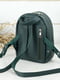 Рюкзак з натуральної шкіри "Колібрі" зелений | 6799131 | фото 5