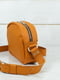 Шкіряна сумка "Віола" бурштинового кольору | 6799253 | фото 4