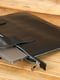 Шкіряний чорний чохол для MacBook | 6799347 | фото 2