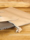 Кожаный бежевый чехол для MacBook | 6799350 | фото 3