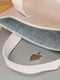 Шкіряний чохол пудрового кольору для MacBook | 6799360 | фото 2
