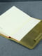 Шкіряна обкладинка для щоденника формату А5 оливкового кольору | 6800827 | фото 3