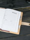 Шкіряна обкладинка для щоденника формату А5 бежева | 6800875 | фото 2