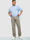 Темно-бежеві штани прямого фасону | 6801291 | фото 2