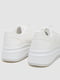 Кросівки білі на щільній підошві | 6801337 | фото 4