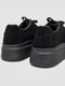 Замшевые черные кроссовки на плотной подошве | 6801350 | фото 4