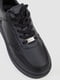Кроссовки черные на плотной подошве | 6801351 | фото 3
