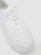 Кроссовки белые на плотной подошве | 6801356 | фото 3