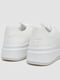 Кроссовки белые на плотной подошве | 6801359 | фото 4