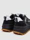 Кроссовки черные с контрастной отделкой | 6801380 | фото 4