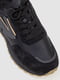 Кросівки чорні на щільній підошві | 6801381 | фото 3