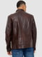 Куртка коричнева на підкладці | 6801390 | фото 4