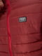 Стеганая бордовая куртка на синтепоне | 6801397 | фото 5