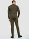 Комплект термобілизни кольору хакі: лонгслів та штани | 6801411 | фото 4