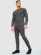Комплект темно-сірої термобілизни: лонгслів та штани | 6801412 | фото 3