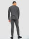 Комплект темно-сірої термобілизни: лонгслів та штани | 6801412 | фото 4