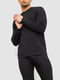 Комплект чорної термобілизни: лонгслів та штани | 6801413 | фото 2