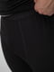 Комплект чорної термобілизни: лонгслів та штани | 6801413 | фото 6
