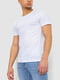 Базовая хлопковая футболка белого цвета | 6801417 | фото 3