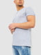 Базовая светло-серая хлопковая футболка | 6801418 | фото 3