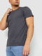 Базовая темно-серая хлопковая футболка | 6801419 | фото 3