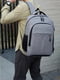Міський сірий рюкзак з кабелем USB AF – AM | 6801507 | фото 2
