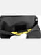 Компактна чорна багатофункціональна сумка-бананка | 6801543 | фото 5